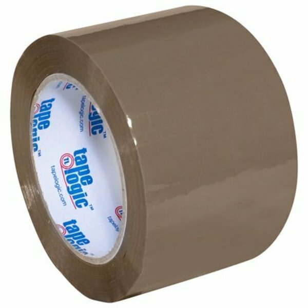 Bsc Preferred 3'' x 110 yds. Tan Tape Logic #291 Industrial Tape, 24PK S-5333